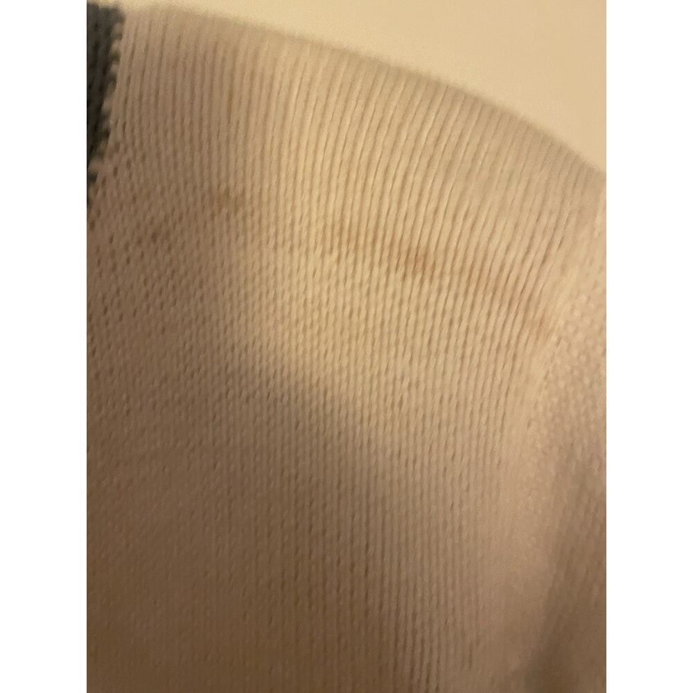 The Eagle’s Eye Spring Flower Sweater Short Sleeved Small 100% Cotton Button Up - Picture 9 of 9